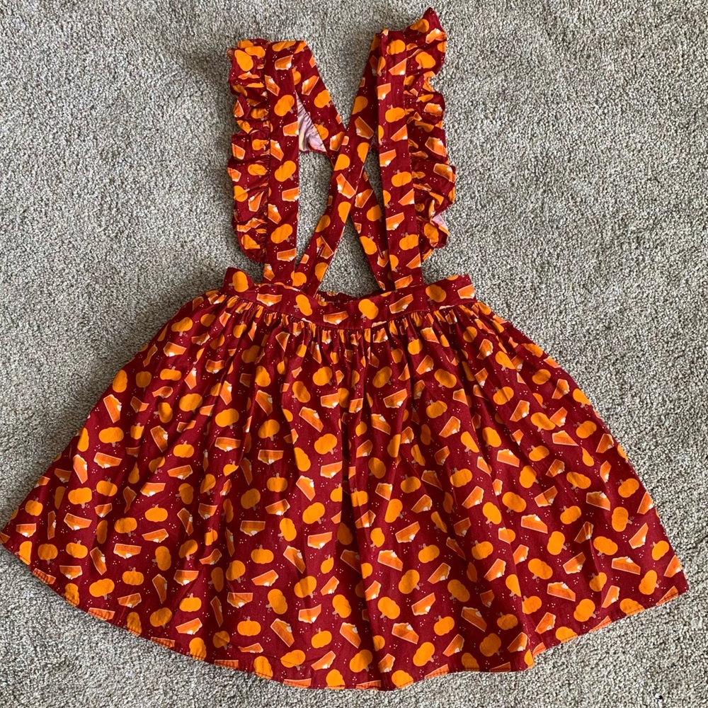 Ricrac and Ruffles 5 pumpkin pie skirt